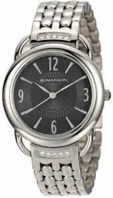 женские часы ROMANSON RM1220QLWH BK