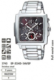   часы мужские CASIO EF-324D-1AVEF